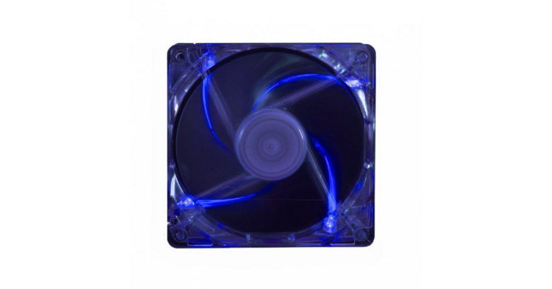 PC- Caselüfter XILENCE Performance C case fan 120 mm, transparent blue LED, XPF120.TBL