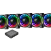 PC- Caselüfter Thermaltake Riing 14 PLUS - RGB 5er Pack
