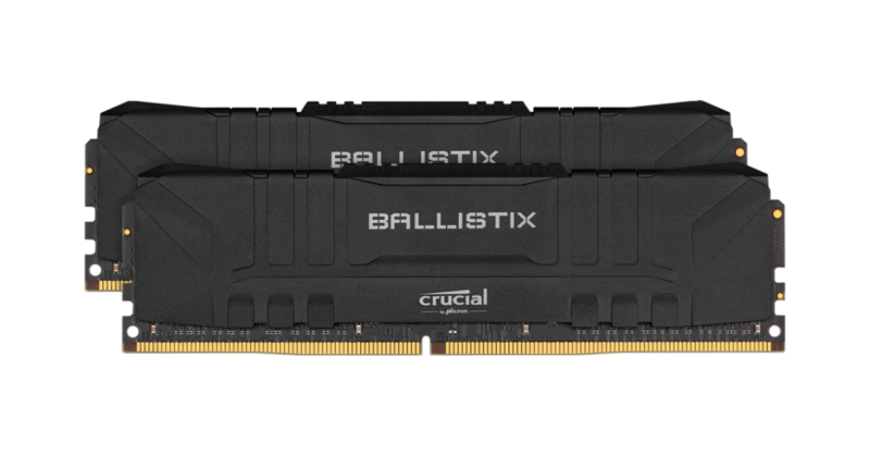 DDR4 32GB KIT 2x16GB PC 3600 Crucial Ballistix BL2K16G36C16U4B black