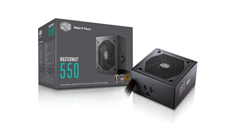 Power SupplyCooler Master MasterWatt 550W