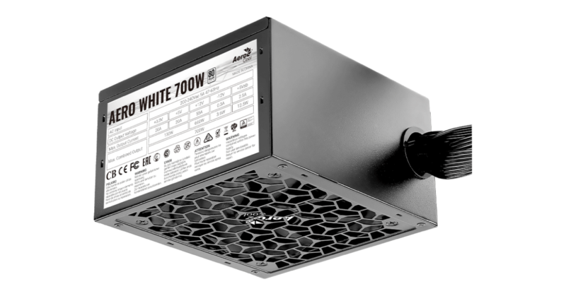 Power SupplyAerocool AERO White 700W retail