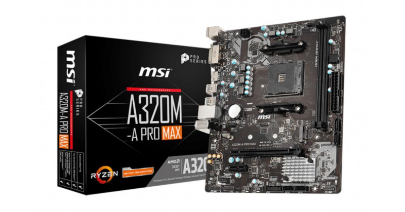 MSI A320M-A PRO MAX (AM4) (D)