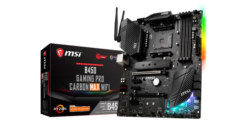 MSI B450 GAMING PRO CARBON MAX WIFI (AM4)