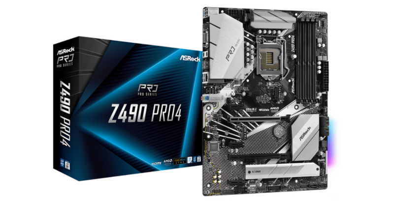 ASROCK Z490 PRO4 (1200) (D)