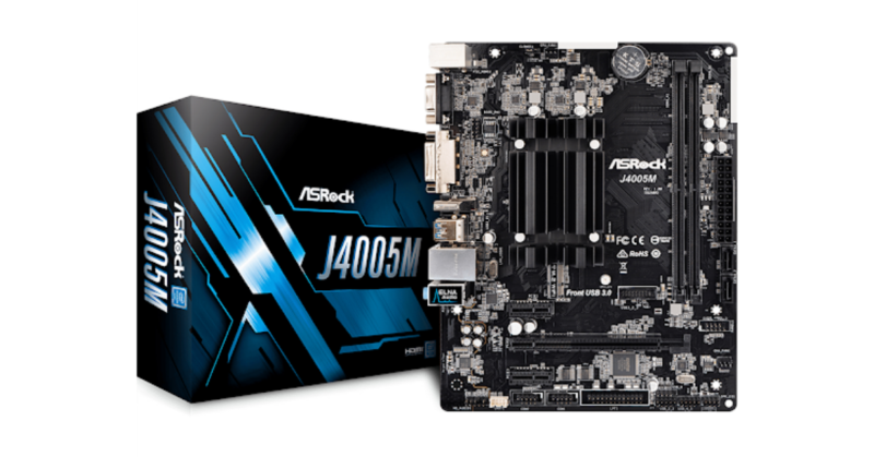 ASROCK J4005M (Intel CPU onboard) (D)