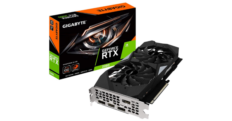 VGA Gigabyte GeForce RTX 2060 6GB Windforce OC (Rev. 2)