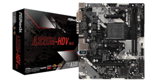 ASROCK A320M-HDV R4.0 (AM4) (D)