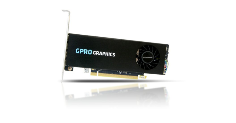VGA SAP GPRO 4300 4GB GDDR5 PCI-E QUAD MINI DP (in brown box, UEFI)