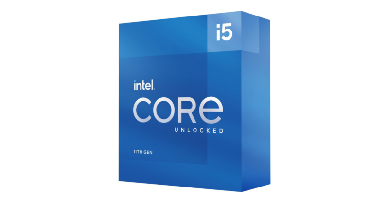 Intel Box Core i5 Processor i5-11600KF 3,90Ghz 12M Rocket Lake-S