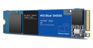 SSD WD Blue 2TB SN550 NVME M.2 PCI Express Gen3 x4 WDS200T2B0C