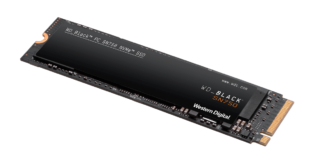 SSD WD Black 2TB SN750 High Performance NVME M.2 PCI Express Gen3 x4 WDS200T3XHC mit Kühlkörper