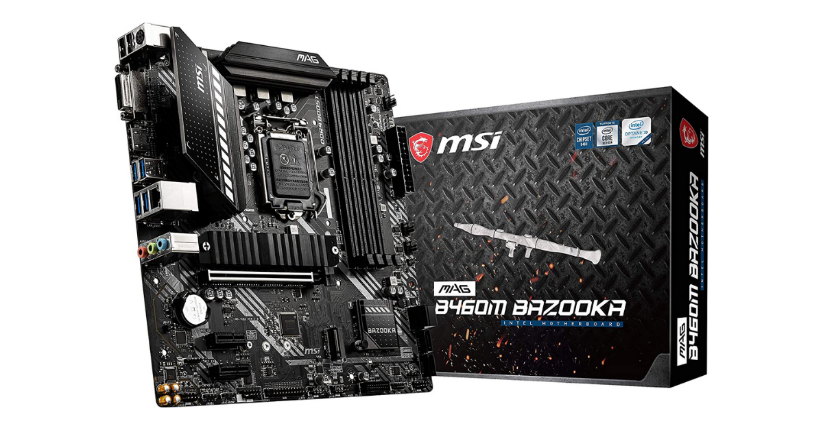 Msi mag b460m bazooka обзор