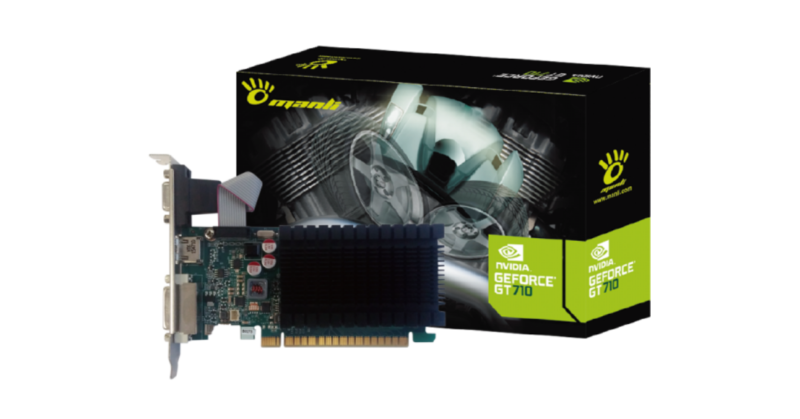 VGA Man GeForce GT 710 1GB SDDR3 64bit passiv LP