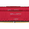 DDR4 16GB KIT 2x8GB PC 3200 Crucial Ballistix BL2K8G32C16U4R red