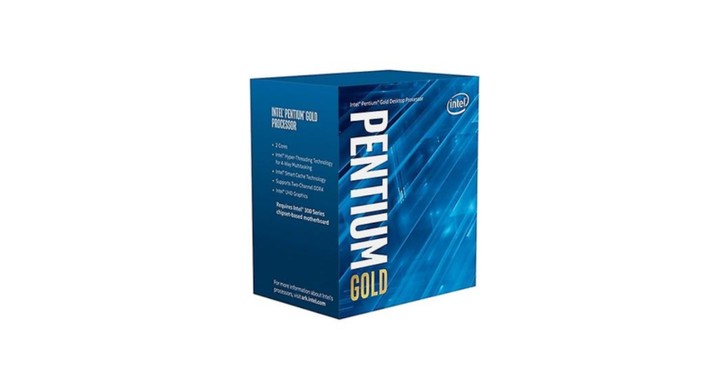 Intel Box Pentium Gold Dual-Core Processor G6500 4,1 Ghz 4M Comet Lake