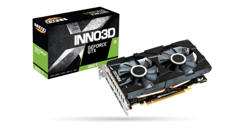 VGA Inno3D GeForce GTX 1660 Ti 6GB Twin X2