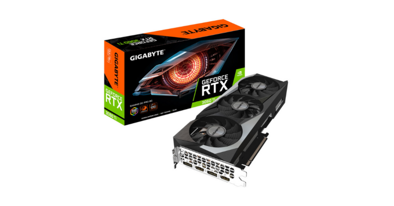 VGA Gigabyte GeForce RTX 3060 TI 8GB Gaming Pro OC 3.0 (LHR)