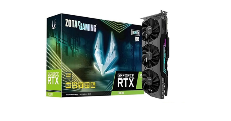 VGA ZOTAC GeForce RTX 3090 24GB Gaming Trinity OC