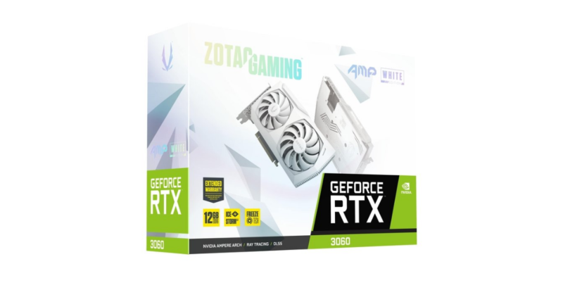 VGA Zotac GeForce RTX 3060 12GB AMP White Edition