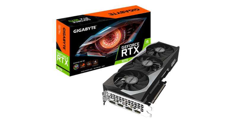 VGA Gigabyte GeForce RTX 3070 8GB Gaming OC